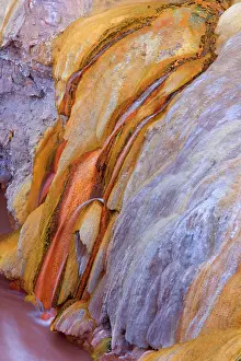 Mats: Bacteria Mats - bright orange and yellow bacteria