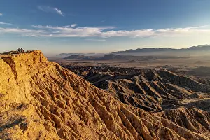 Chuck Haney: Badlands formations from Fonts Point in the Anza Borrego
