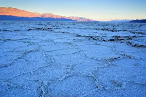 Badwater: Badwater - the salt flats of Badwater, the lowest