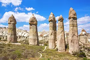 Tuff: Bagildere Valley, fantastic tuff formations, Cappadocia
