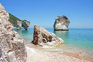 Delle: Baia delle Zagare in Mattinata, Puglia, Italy, Europe
