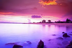 Wright: Bali, Indonesia. Serangan is a popular coastal