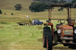 Baling: Baling hay