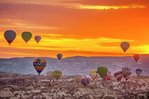 Ride: Balloon ride over fantastic tuff formations, Cappadocia