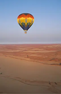 Balloon: BALLOON SAFARI - Namib Desert, Namibia; the balloon