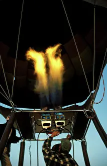 Pilot: Balloon Safari, Namibia - Shortly before take-off