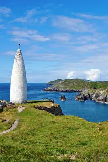Irish: Baltimore Beacon, County Cork, Ireland, Europe Beacon