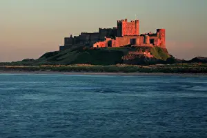 Bamburgh: Bamburgh Castle - autumn sunset