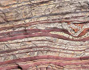 Proterozoic: Banded Iron Rock