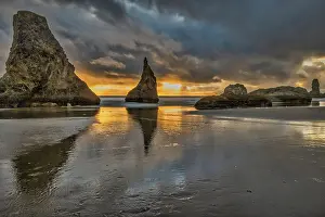 Surf: Bandon Beach, Oregon
