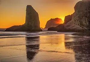 Surf: Bandon Beach, Oregon