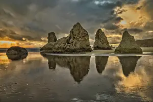 Surf: Bandon Beach, Oregon