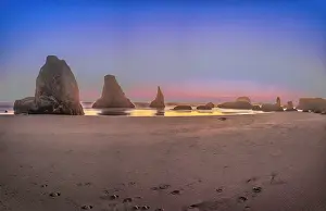 Surf: Bandon Beach, Oregon