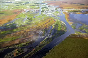 Bangweuleu: Bangweuleu marshes - aerial