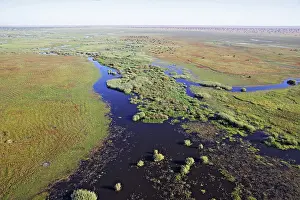 Bangweuleu: Bangweuleu marshes - aerial