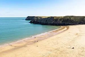 Pembrokeshire: Barafundle Bay, Pembrokeshire, Wales, United Kingdom