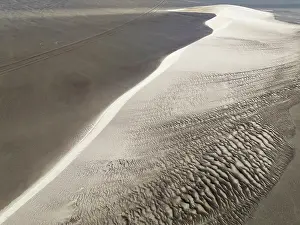 Remote: Barchan dune and sand patterns in the Namib Desert