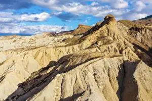 Isolation: Bare ridges of eroded sandstone in the Tabernas