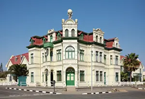 Swakopmund: The baroque-style Hohenzollern Building in the