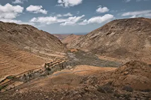 Hills: Barren hilly landscape, Spain, Fuerteventura