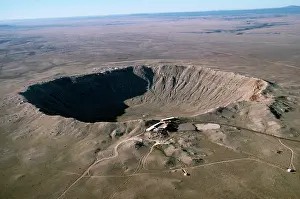 Mile: Barringer Meteor crater - 3/4 mile wide