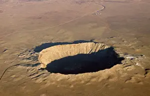 Meteor: Barringer Meteor craterLocated East of Flagstaff