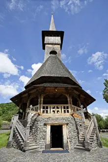 Carpenter: The Barsana monastery Romania, was build