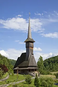 Carpenter: The Barsana monastery Romania, was build