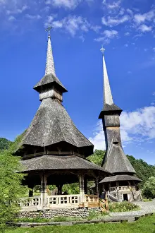 Carpenter: The Barsana monastery Romania, was build