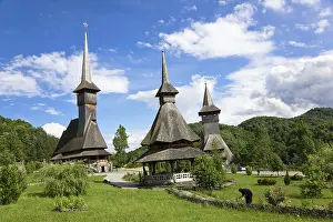 Romania: The Barsana monastery Romania, was build