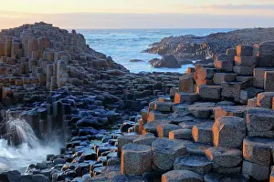 Basaltic: Basaltic columns, Giant's Causeway, Causeway Coast