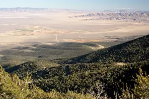 Wheeler: Basin and Range geological formation, looking east