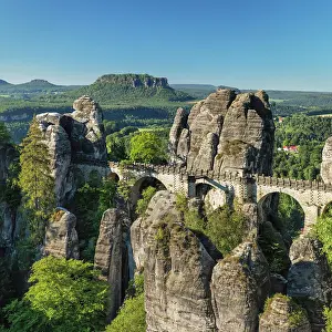 200619: Bastei Bridge, Bastei near Rathen, Elbe Sandstone