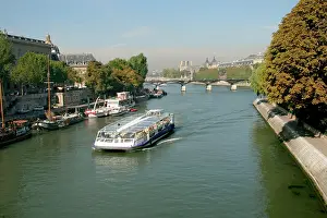 Prisma: A Bateaux Mouches excursion boat on the