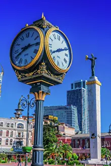Commercial: BATUMI, GEORGIA - OCT 28, 2018: Architecture of