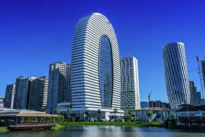 Commercial: BATUMI, GEORGIA - OCT 28, 2018: Modern commercial
