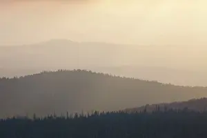 Lusen: Bavarian Forest - view from Mount Lusen