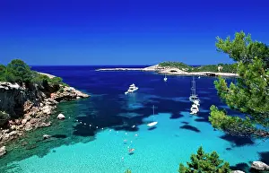 Balearic: Bay near Portinatx, Ibiza, Balearic Islands, Spain