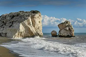 Petra: Beach, Rock of Aphrodite, Petra tou Romiou, Cyprus