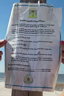 Oily: Beach Warnings
