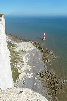 Sussex: BEACHEY HEAD, SUSSEX/UK - JULY 23 : View of the