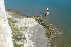 Sussex: BEACHEY HEAD, SUSSEX/UK - JULY 23 : View of the
