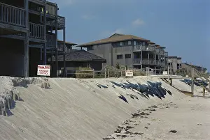 Fisher: Beachfront Houses Threatened by Erosion