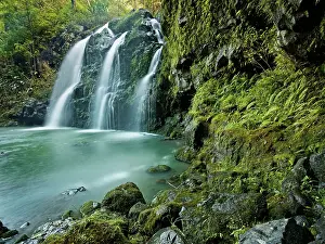 Hawai I: Three Bear Falls, Maui, Hawaii, USA, North America