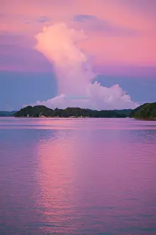 Westmorland: Beautiful cloud formations at sunset in