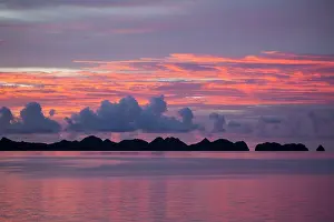Westmorland: Beautiful cloud formations at sunset in