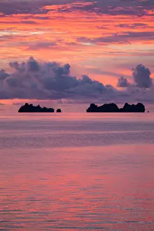 Westmorland: Beautiful cloud formations at sunset in