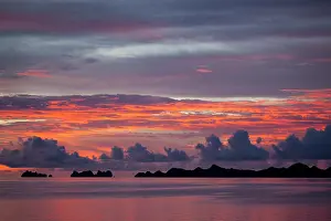 Westmorland: Beautiful cloud formations at sunset in