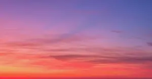 Contrail: Beautiful dramatic scenic after sunset sky background