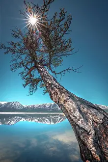 Mongolian: The beautiful Khoton Lake. Western Mongolia